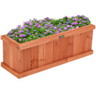 Wooden Flower Planter Window Box (1- or 2-Pack) product image