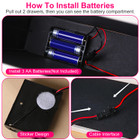 Laromni Jewelry Box with LED Mirror product image