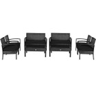 Rattan Cushioned Patio Furniture Set product image