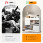 Wooden Shoe Cabinet for Entryway product image