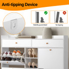 Wooden Shoe Cabinet for Entryway product image