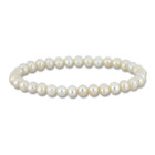 5 to 5.5mm Cultured Freshwater Pearl Elastic Bracelet product image