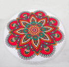 Round 61" Diameter Fringed Beach Towels product image