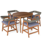 5-Piece Patio Dining Set with Soft Cushions product image