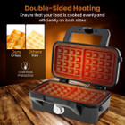 3-in-1 Electric Waffle Iron, Sandwich Press, Grill  Set product image