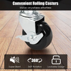 3-Tier Utility Cart Storage Rolling Cart with Casters product image