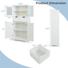 Bathroom Floor Storage Cabinet with 2 Drawers  product image