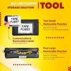Updated Roll-Up Tool Bag product image