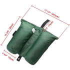Weight Sand Bag Oxford + PU Coating with Grommet (Set of 4) product image
