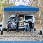 10 x 10-Foot Pop up Canopy with Sidewall and Portable Backpack product image