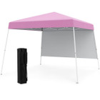 10 x 10-Foot Pop up Canopy with Sidewall and Portable Backpack product image