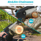 4-in-1 Extendable Pole Saw and Pruner Set product image