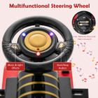 6V Electric Kids' Ride-On Motorized Train Toy with Tracks product image