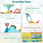 6V Electric Kids' Ride-On Motorized Train Toy with Tracks product image