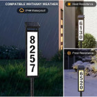 Solar Lighted House Address Sign product image