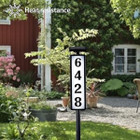 Solar Lighted House Address Sign product image