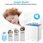 26lbs Portable Semi-Automatic Twin Tub Washing Machine product image