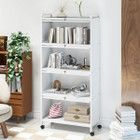 4-Tier Storage Cabinet with Space-Saving Flip Doors product image