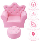 Kids Princess Sofa Armchair with Ottoman product image