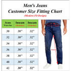 Men's Ripped Modern Fit Straight Jeans product image