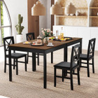 3-Piece Dining Table Set with Upholstered Seats  product image