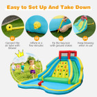 Inflatable Mighty Water Slide with Climbing Wall  product image