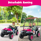 24V 7AH Kids Golf Cart with Sun Shade  product image
