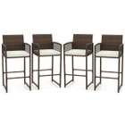 Patio Bar Stools with Contoured Backrest (Set of 2 or 4) product image