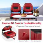 Low Back Boat Seat Set with Folding Design (Set of 2) product image