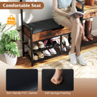 70" Freestanding Coat Rack with Drawers and Storage product image