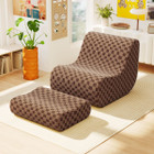 Foam Floor Chair with Ottoman product image