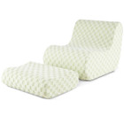 Foam Floor Chair with Ottoman product image