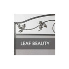 Amagabeli 3-Panel Pewter Wrought Iron Fireplace Screen with Protective Mesh product image