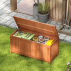 58-Gallon Wood Deck Box with Flip Top Lid product image