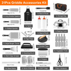 NewHome 31-Piece Griddle Accessories Kit product image