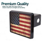Zone Tech Tactical USA Flag Hitch Cover product image