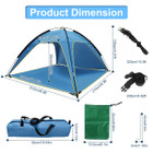 LakeForest 3-Opening Beach Tent product image