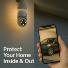 5G WiFi Bulb E27 Security Camera (with or without SD Card) product image