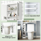 Over the Toilet Storage Cabinet with Toilet Paper Holder product image