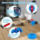Boxing Punching Bag with Height Adjustable Stand and Boxing Gloves product image