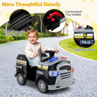 12V Kids' Ride-On Toy Emergency Vehicle with 30W Motor product image
