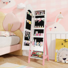 Kids' Freestanding Jewelry Cabinet with Full-Length Mirror product image