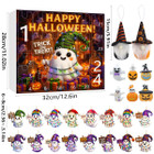 Halloween CountDown Advent Calendar with Ghost Gnome Pumpkin Plush Toys Dolls Pendants Ornaments For Indoor Outdoor Home Party Decoration product image