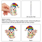 Halloween CountDown Advent Calendar with Ghost Gnome Pumpkin Plush Toys Dolls Pendants Ornaments For Indoor Outdoor Home Party Decoration product image