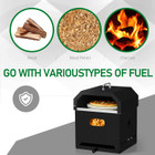 Outdoor 4-in-1 Wood Fired 2-Layer Pizza Oven product image