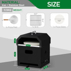 Outdoor 4-in-1 Wood Fired 2-Layer Pizza Oven product image