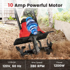 Ironmax Corded Electric Tiller Cultivator product image