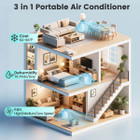 12000 BTU Portable Air Conditioner with Fan and Dehumidifier product image