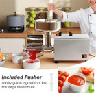 450W Electric Stainless Steel Tomato Strainer product image