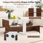 2-Tier Geometric Coffee Table  product image